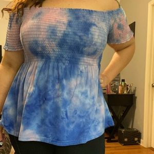 Off the shoulder top